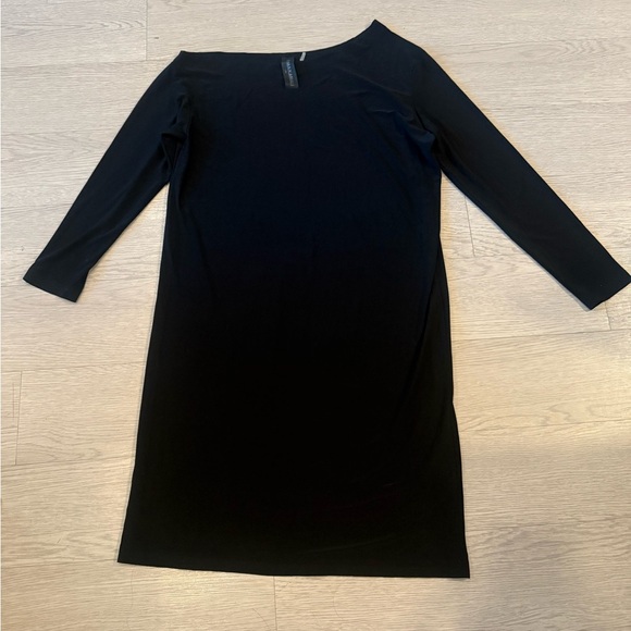 Norma Kamali Asymmetrical Draped Dress Size L - Picture 1 of 3